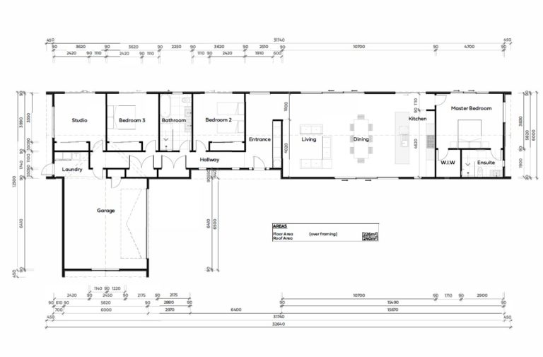 granite-three-bedroom-two-bathroom-floor-plan-house-design-arcline-architecture-1