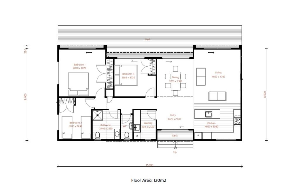 Three Bedroom One Bathroom House Plan The Quartz three-bedroom-one-bathroom-house-plan-the-quartz