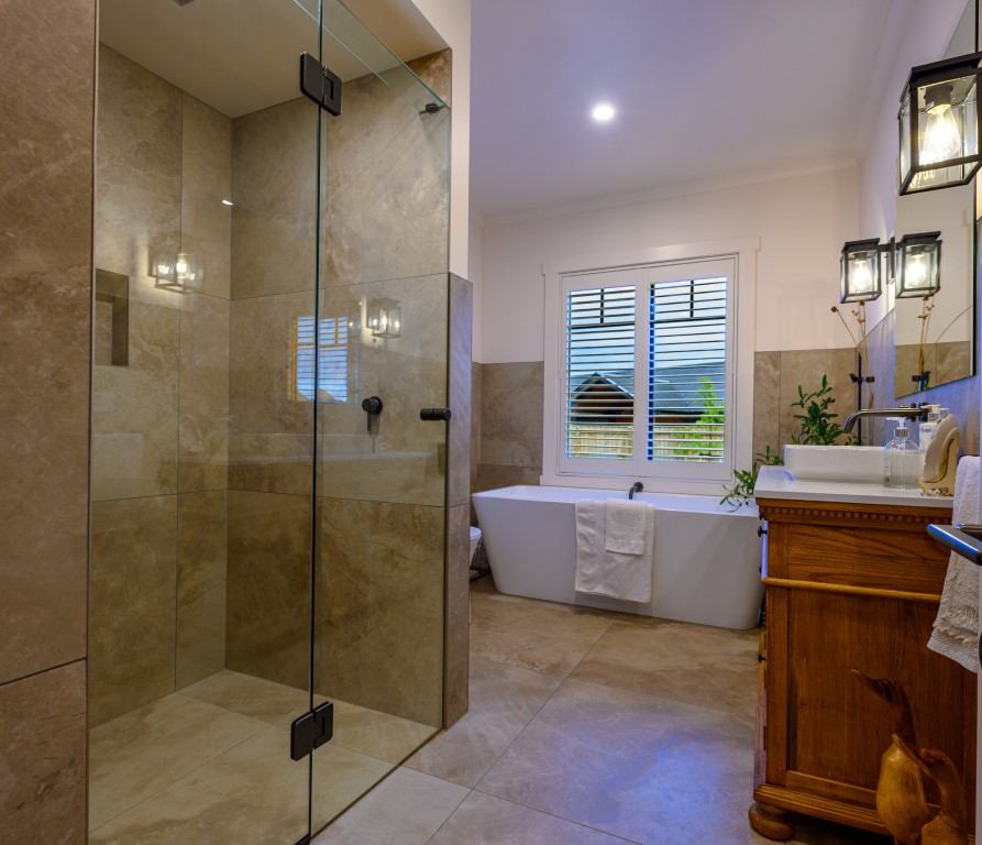 tiled-shower-glass-bath-windows-vanity-arcline-architecture-bathroom-design