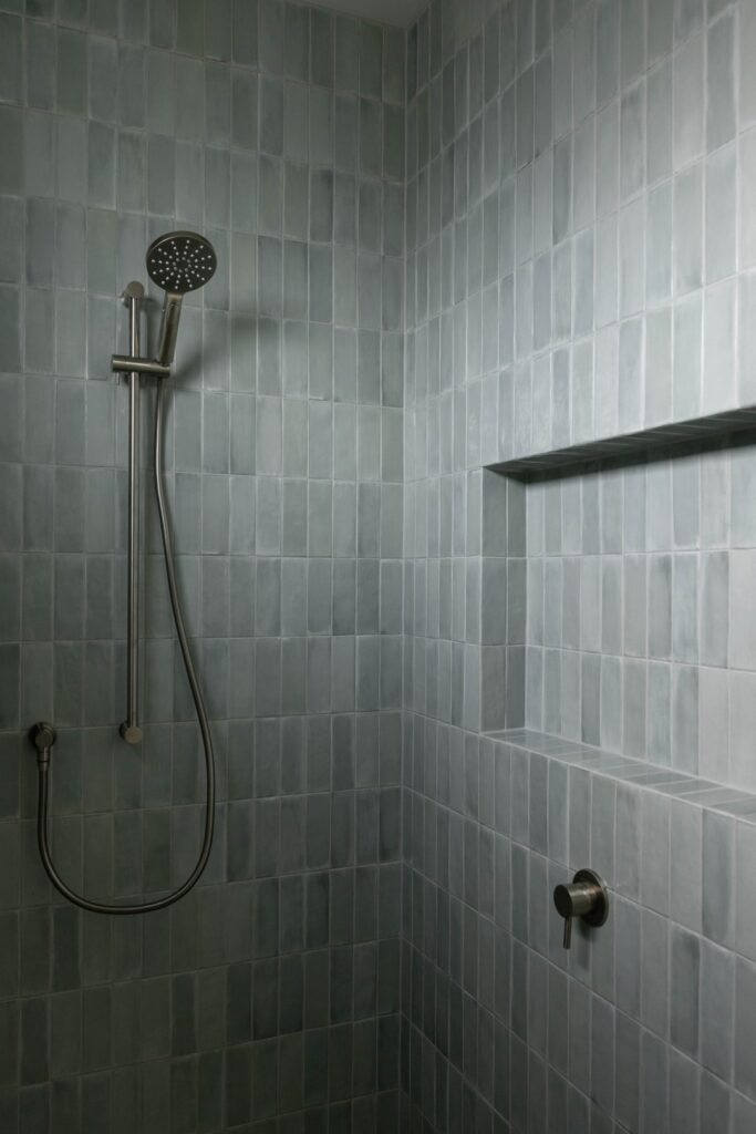 shower-nook-tiled-light-teal-blue-arcline-architecture