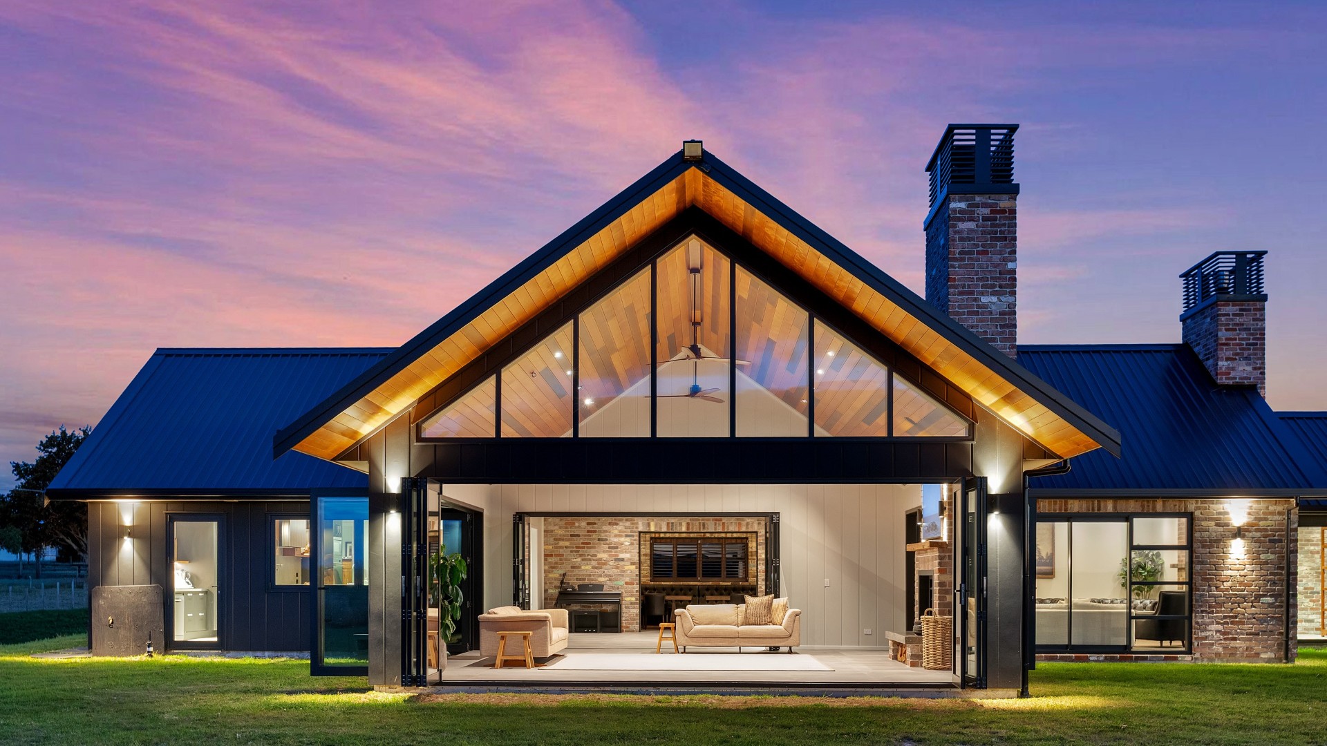 outdoor-area-timber-ceiling-fireplace-glass-arcline-architecture